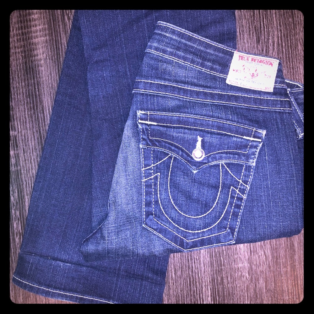 True Religion Billie Straight Leg Jeans